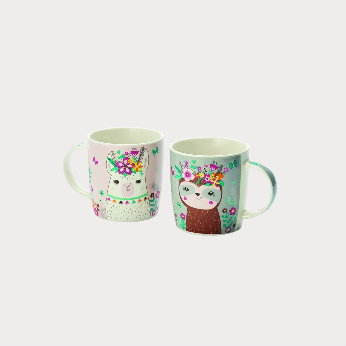 Becher "Vika & Mino" New Bone China, 2-fach sortiert 0,25 l ChaCult