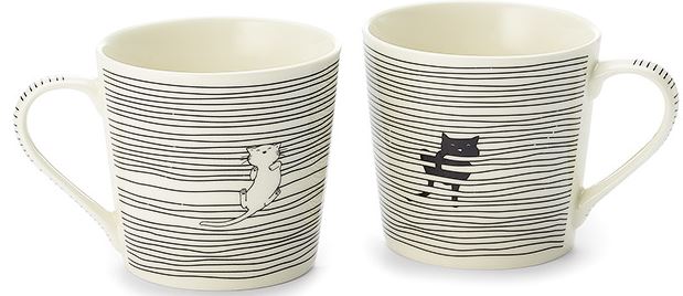 Becher "Malika" New Bone China, 2-fach sortiert 0,35 l