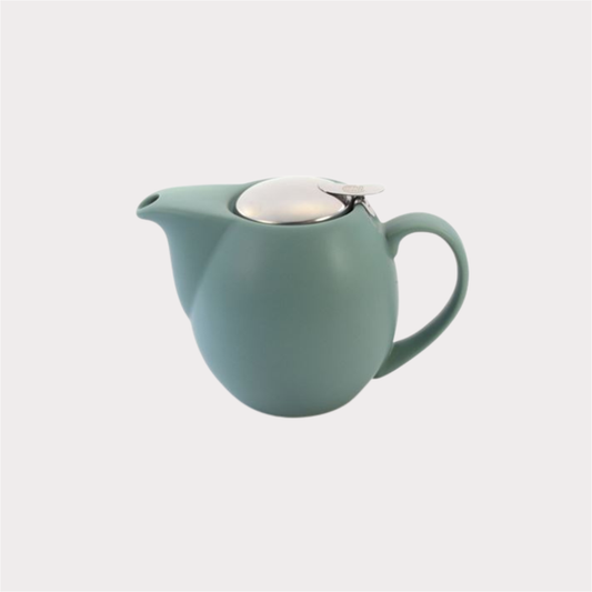 Kanne "Saara" Porzellan, matt petrol 0,9 l ChaCult