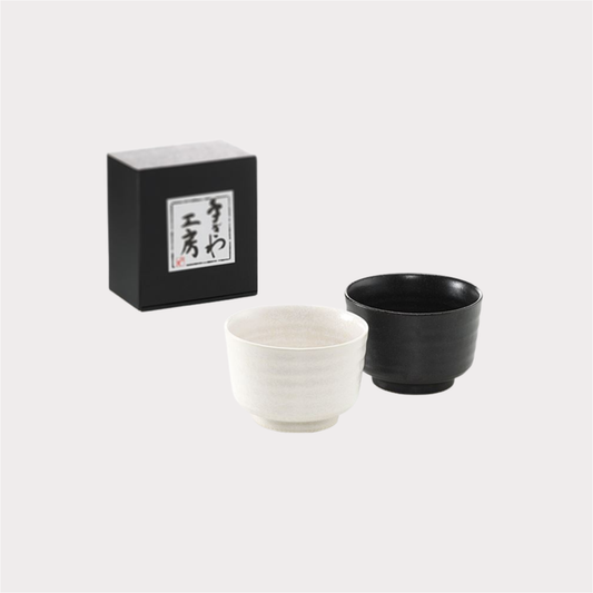 Matcha-Schale "Yoru & Hiru" Keramik, 2-fach 0,18 l Cha Cult