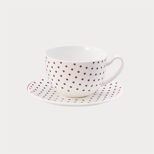 Jumbotasse "Stars" Fine Bone China 0,5 l Cha Cult