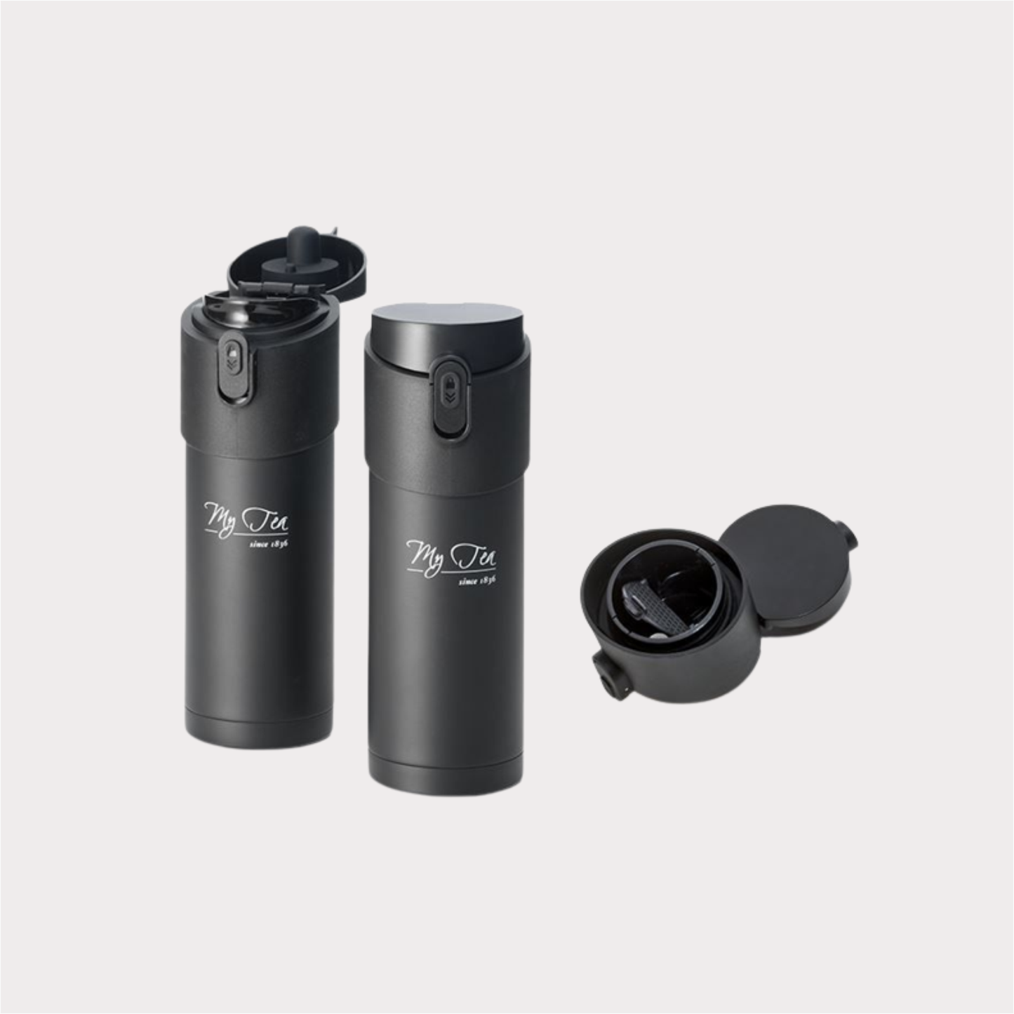 Thermobecher "Pào" Edelstahl 0,35 l schwarz Cha Cult