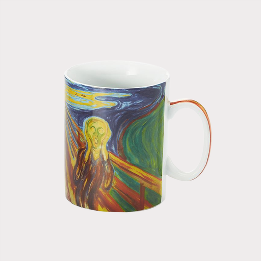 Mega Becher "Munch Der Schrei" Porzellan 0,5 l