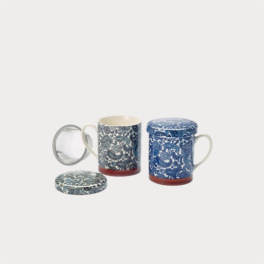 Kräuterteetasse "Jiro" Porzellan 2-fach sortiert, 3-teilig 0,25 l Cha Cult