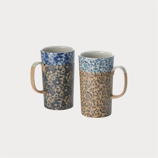 Jumbo-Becher "Kabuto" Japanische Keramik, 2-fach sortiert Cha Cult