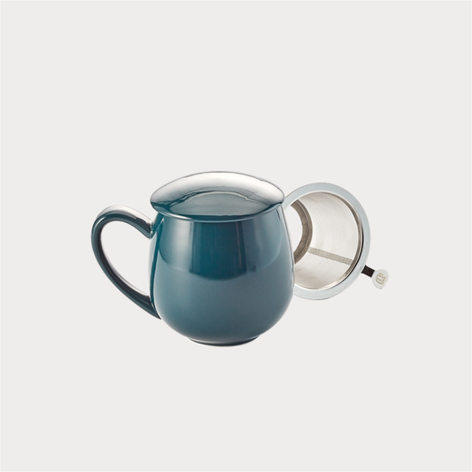 Kräuterteetasse "Saara" Porzellan, 3-teilig, dunkelgrün 0,35 l ChaCult