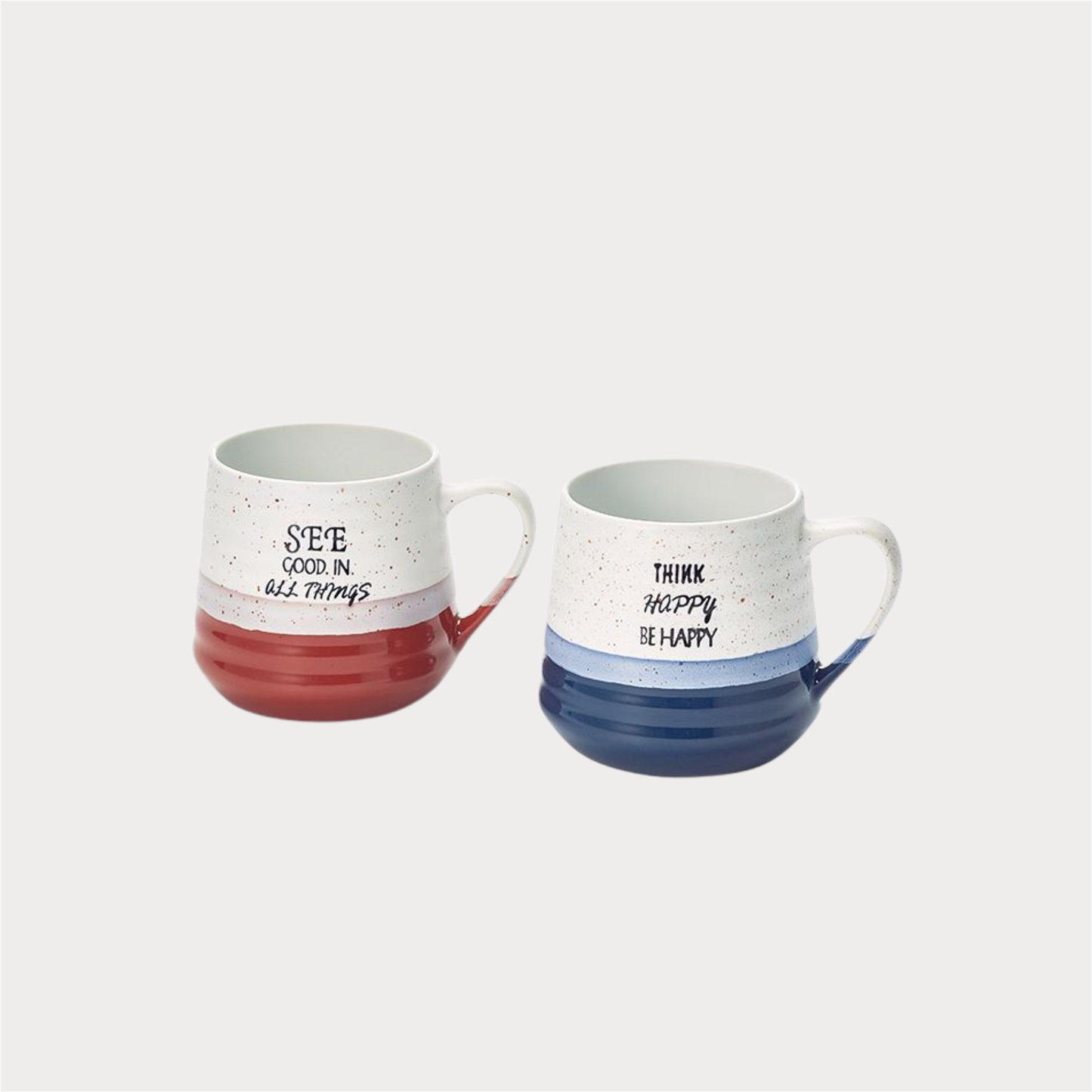 Becher "Elja" New Bone China, 2-fach sortiert 0,45 l ChaCult