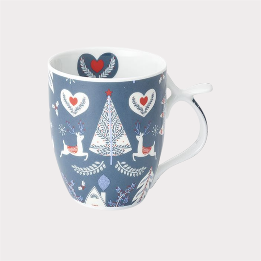 Becher "Noel" Porzellan 0,35 l Cha Cult