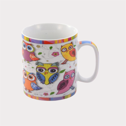 Jumbo-Becher "Eule" Porzellan 0,75 l ChaCult