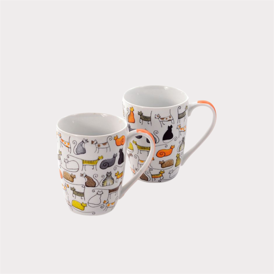 Becher "Dodo" Porzellan, 2-fach 0,35 l ChaCult