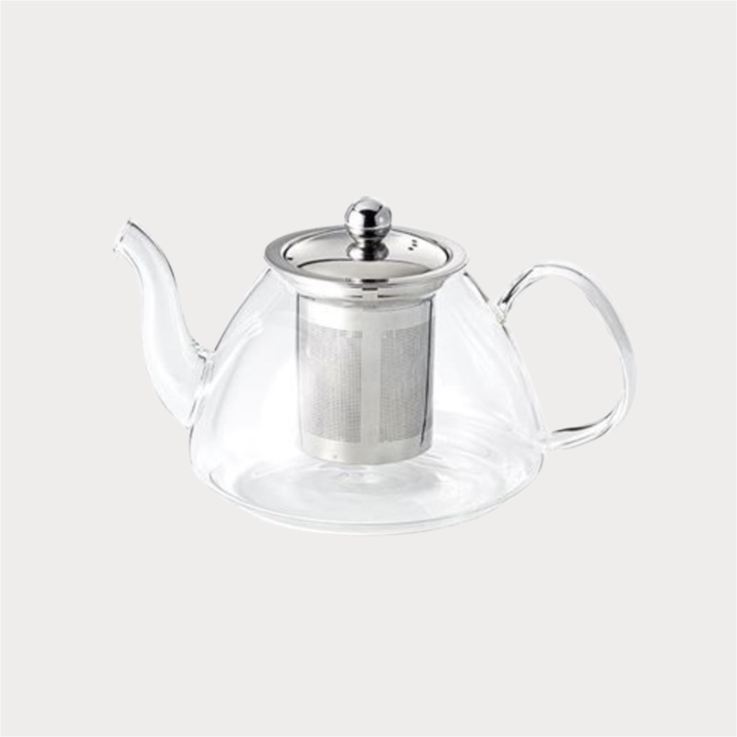 Teekanne "Aenne" Glas, 0,7 l mit Edelstahlsieb