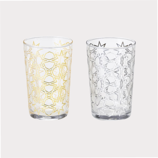 Teeglas "Kumar" von Cha Cult, 2-fach sortiert 0,15 l