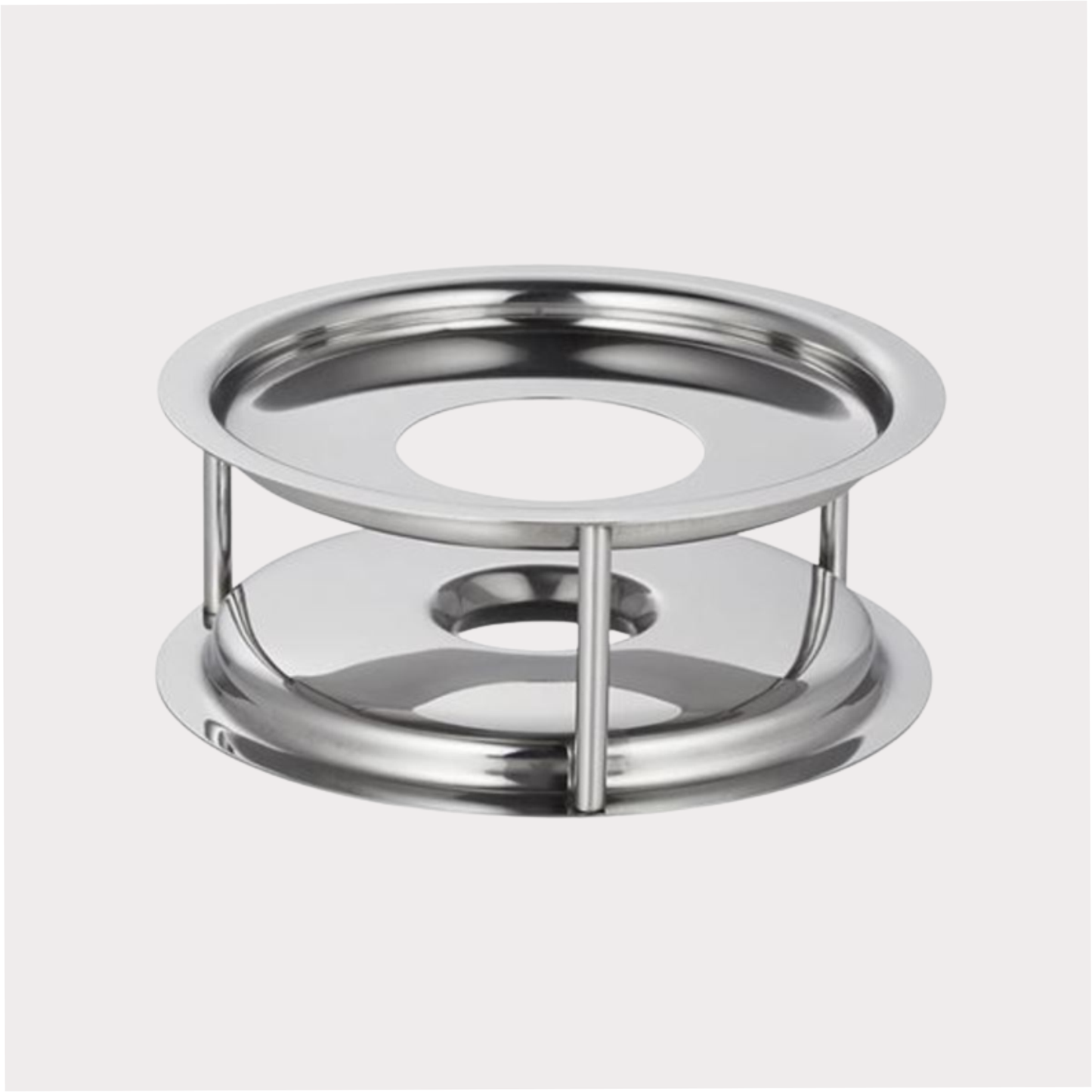 Stövchen "Don" von Cha Cult, Edelstahl, 15 cm