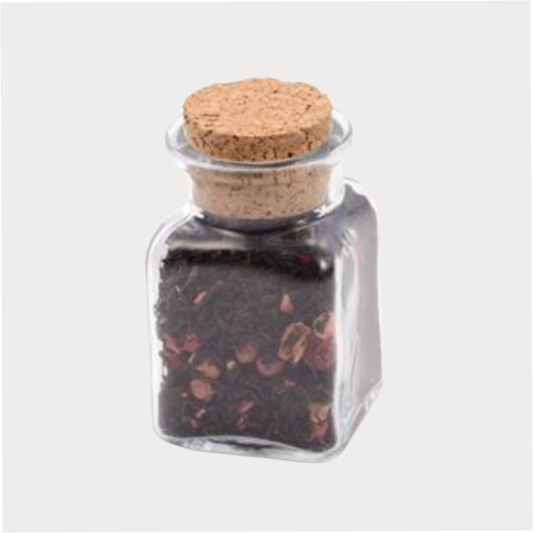 Korkglas "Nils" von Cha Cult, eckig ca. 10 x 5,6 x 5,6 cm 0,174 l