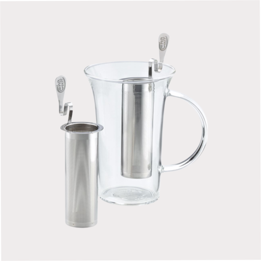 Produkte Teesieb "Gladys" von Cha Cult, für Thermoskannen und Mega Mugs geeignet H 11 cm x Ø 3,5 cm