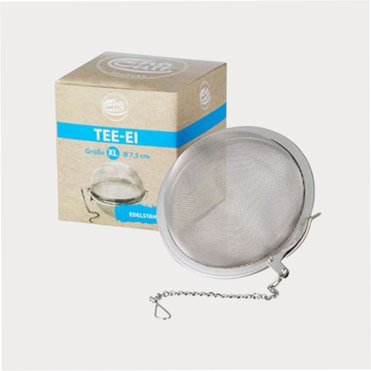 Tee-Ei "Ball" von Cha Cult, Edelstahl Ø ca. 7,5 cm