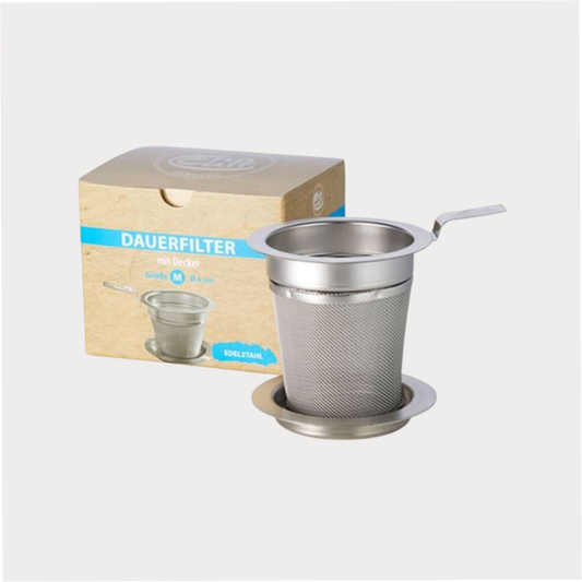 Edelstahlfilter Größe M Cha Cult Ø ca. 6 cm