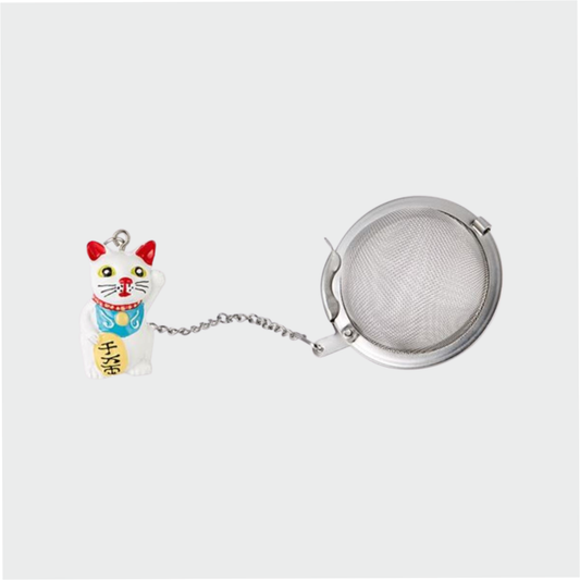 Tee-Ei "Winkekatze" von Cha Cult