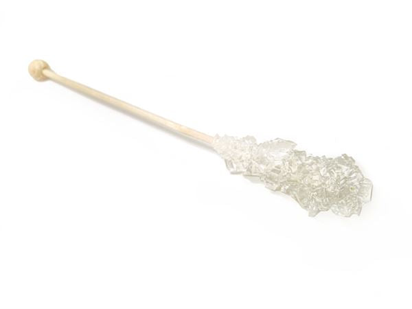 Kandissticks, weiß Karton à 100 Stück Länge ca. 17 cm