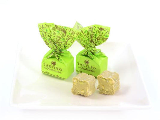 Tartufo Dolci mit Pistazien, ca. 71 Stück per kg, lose
