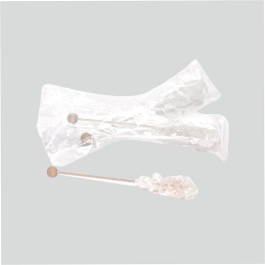 Kandissticks, weiß einzeln verpackt, Karton à 72 Stück Länge ca. 14,5 cm