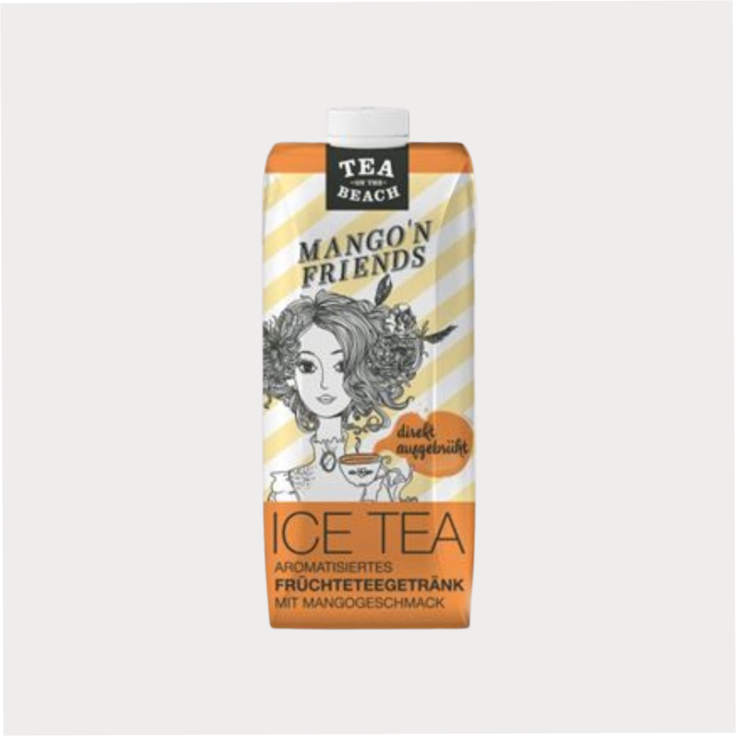 ICE TEA "Mango `n Friends", Direkt aufgebrühtes Früchteteegetränk aromatisiert
