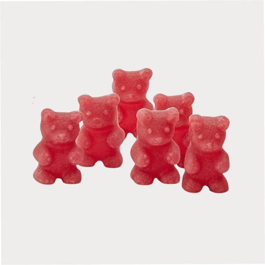 Tee-Bären "Himbeer-Vanille" mit Himbeer- und Vanillegeschmack