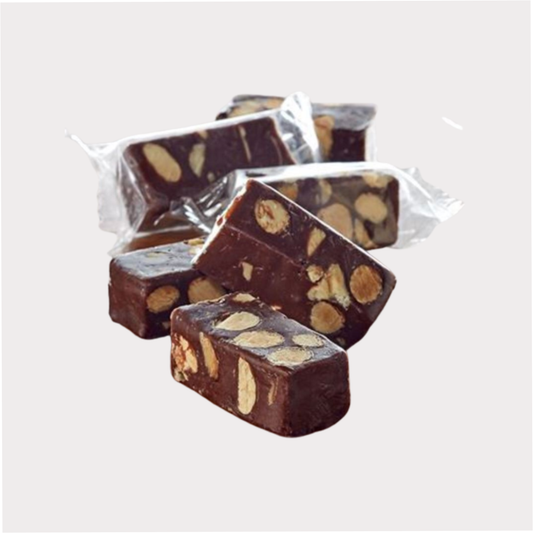 Nougat mit Schokolade & Meersalz