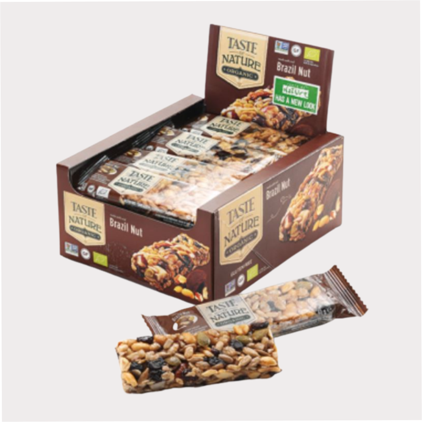 BIO Müsliriegel Brazil Nut, 16 x 40 Gramm im Display, vegan DE-ÖKO-006