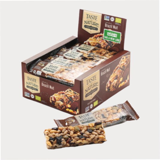 BIO Müsliriegel Brazil Nut, 16 x 40 Gramm im Display, vegan DE-ÖKO-006