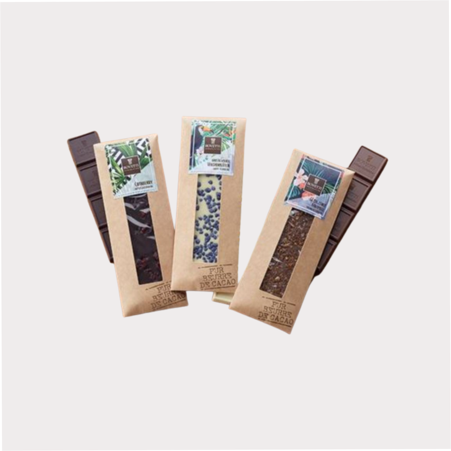 Tafelschokoladen, 50 Gramm, Mix