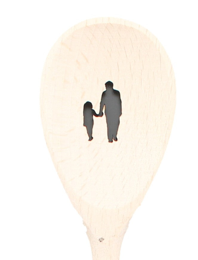Individueller Kochlöffel Vater & Tochter