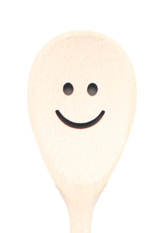 Individueller Kochlöffel Smiley Glücklich