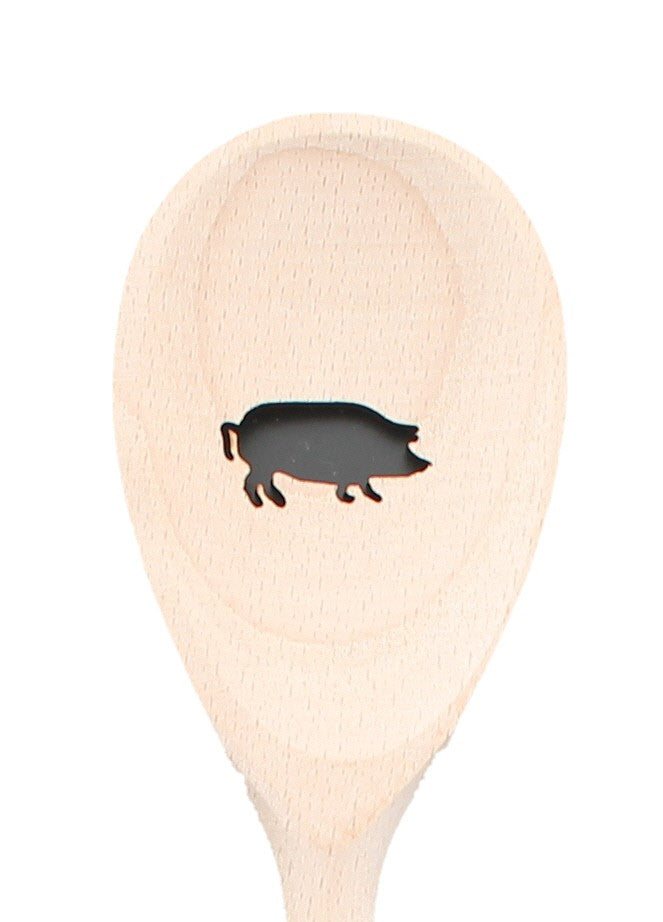 Individueller Kochlöffel Schwein