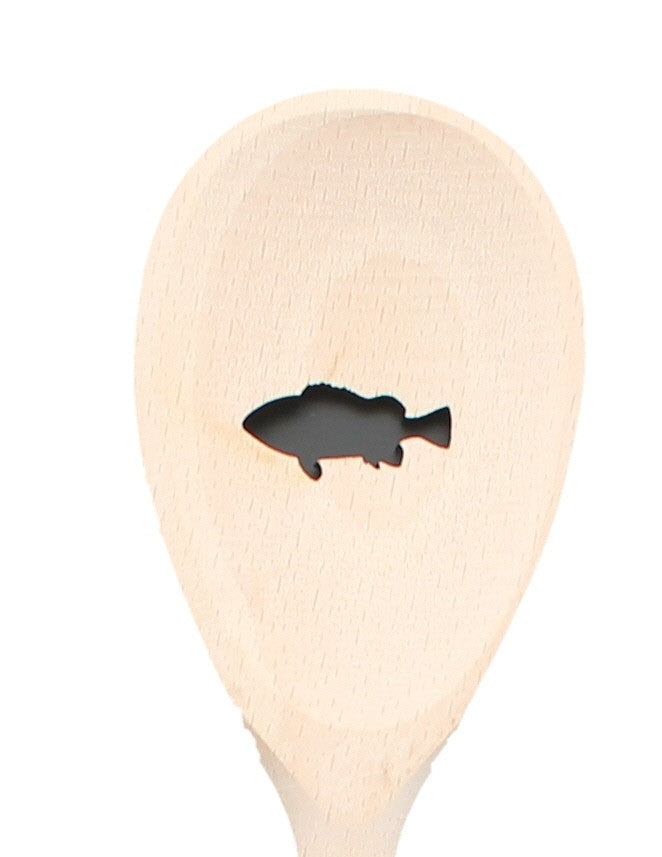 Individueller Kochlöffel Fisch