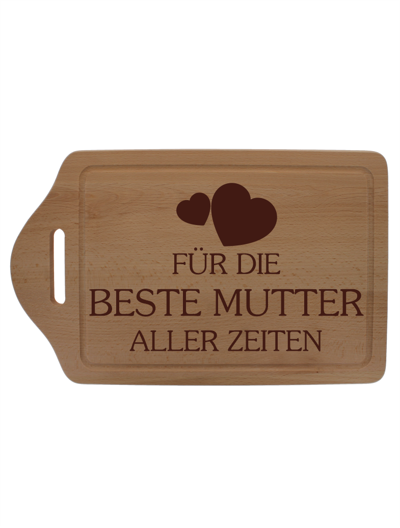 Für die beste Mutter aller Zeiten Schneidbrett
