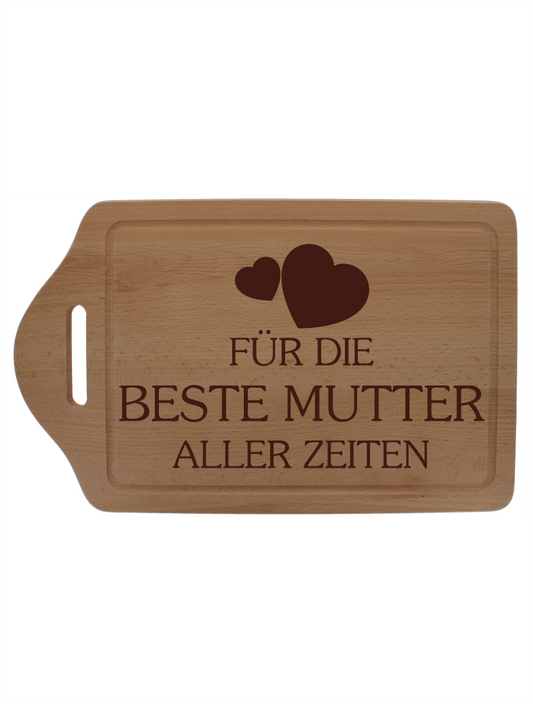 Für die beste Mutter aller Zeiten Schneidbrett