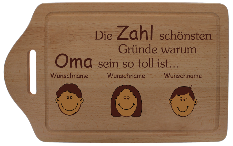 Individuelles Schneidbrett Die Schönsten Gründe Warum ... sein so toll ist