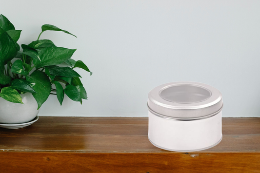 Dose "Taby" con Cha Cult, 150g mit Sichtfenster, rund