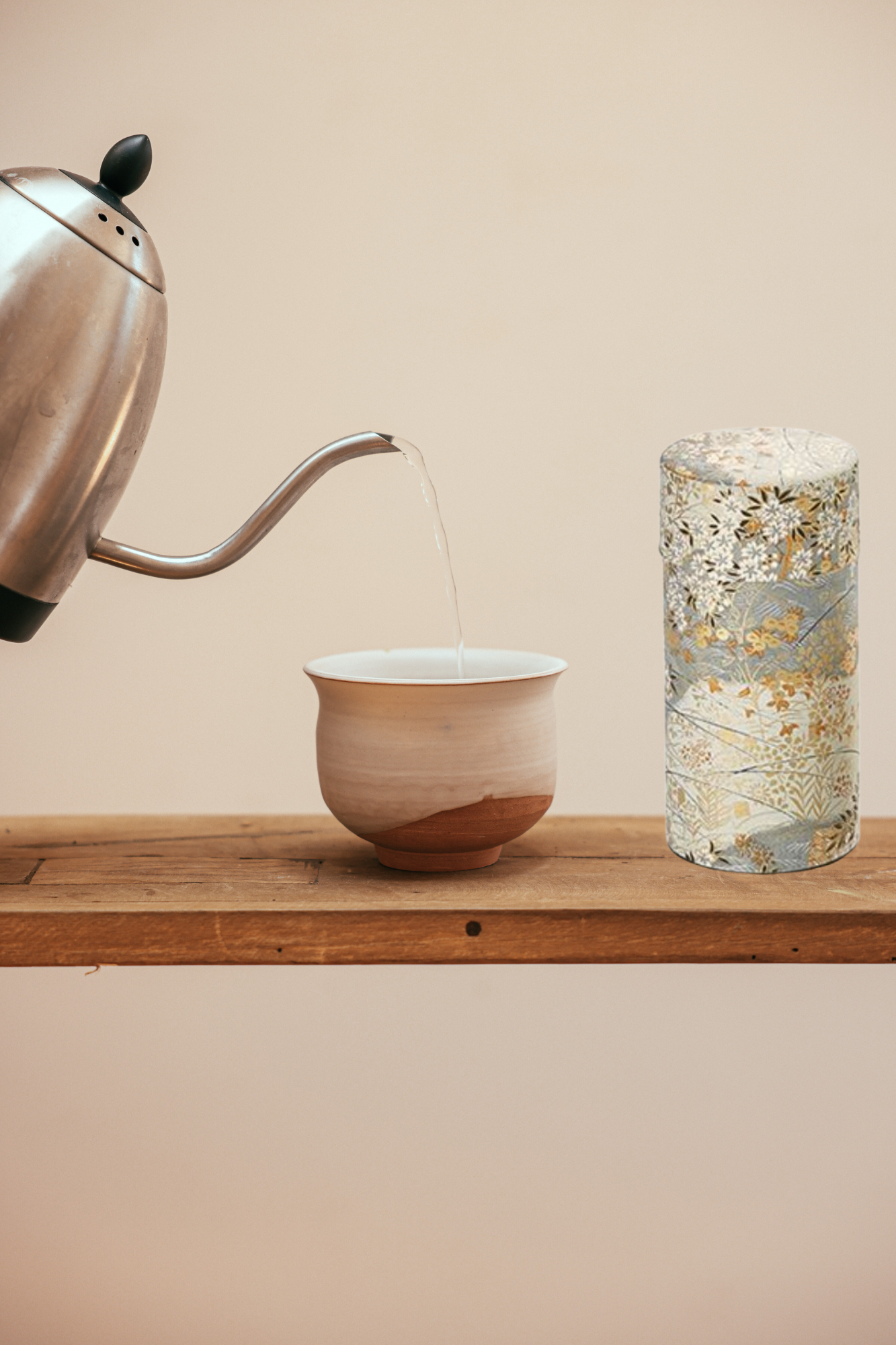 Dose "Kyoko"von Cha Cult, 150g Weißblech, mit Aromaverschluss