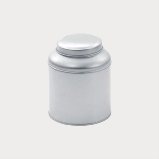 Dose "Globe" von Cha Cult, 100 g rund, silber