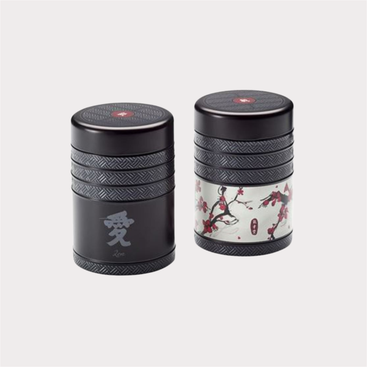 Dose "Kyoto" von Cha Cult, 125g rund, Drehverschluss, 2-fach sortiert