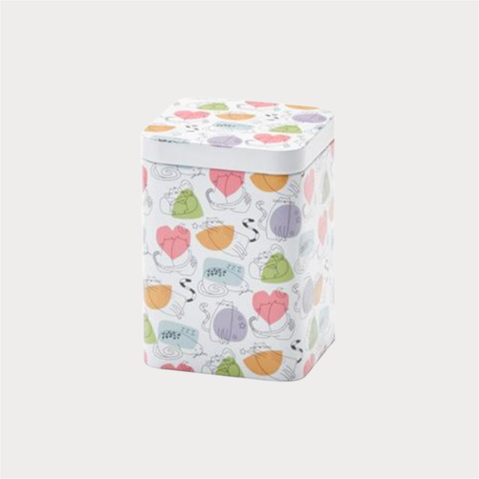 Dose "Malie von Cha Cult, 100 g eckig, Stülpdeckel, matt