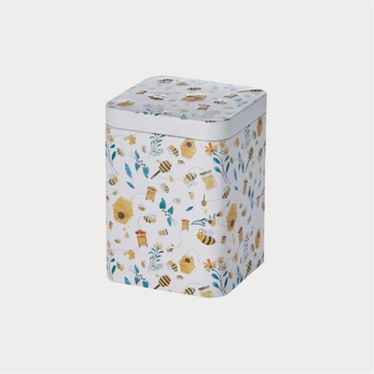 Dose "Carla" von Cah Cult, 100 g eckig, Stülpdeckel, geprägt