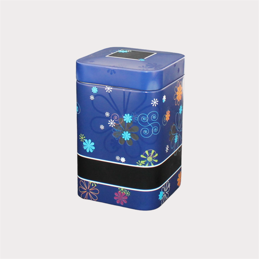 Dose "Happy". 100g blau