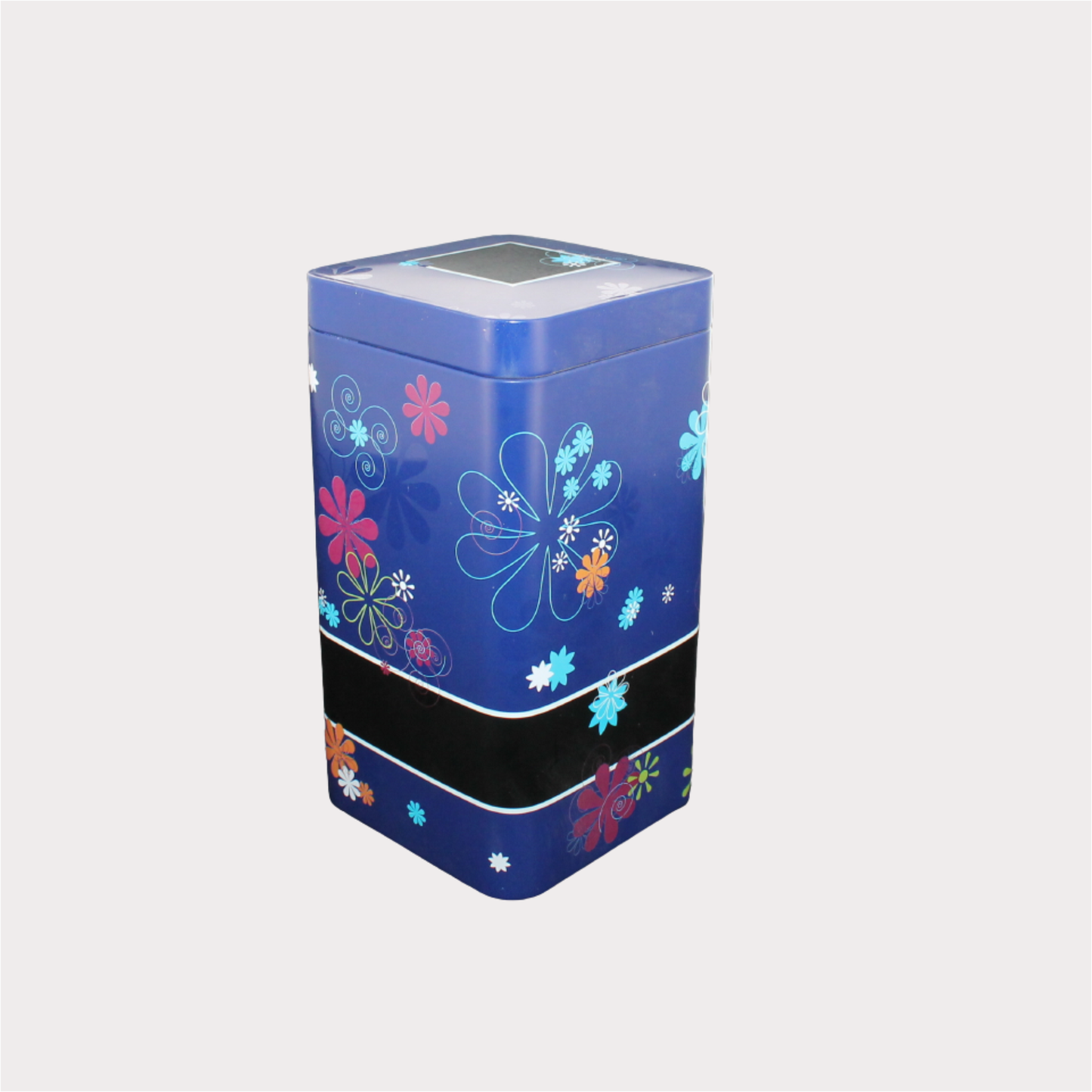 Dose "Happy", 200g blau