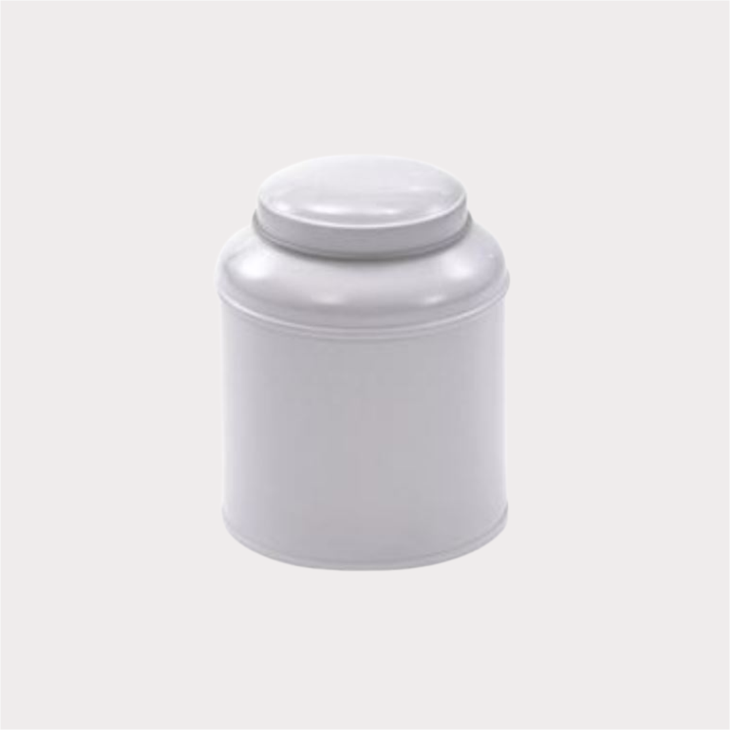 Dose "Globe" von Cha Cult, 100g rund, weiß