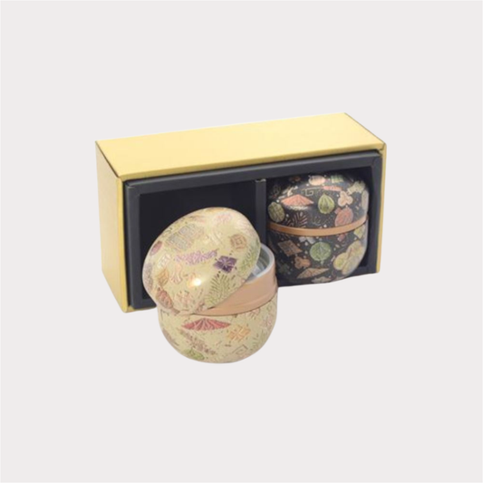 Dosen Set "Takato" von Cha Cult, 100 g Weißblech, 2-fach sortiert