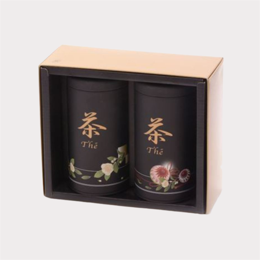 Dosen Set "Anakusa" von Cha Cult, 100 g Weißblech, 2-fach