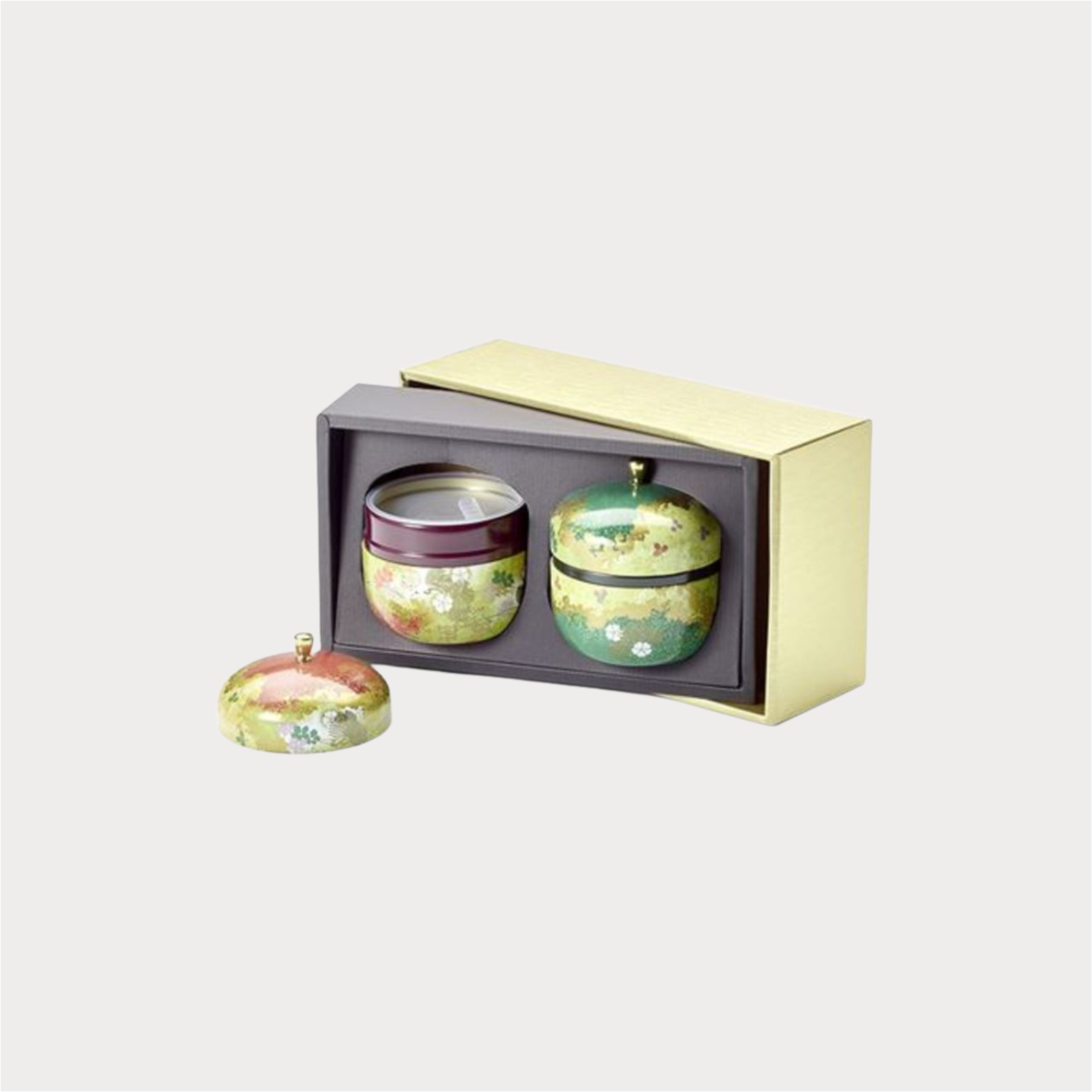 Dosen Set "Haruki" von Cha Cult, 100 g Weißblech, 2-fach